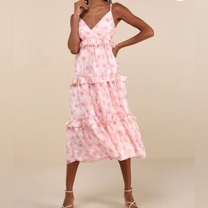 Lulus maxi dress NWT